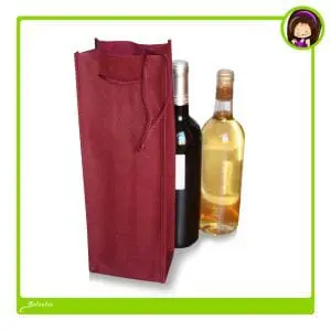 bolsa para botella de vino