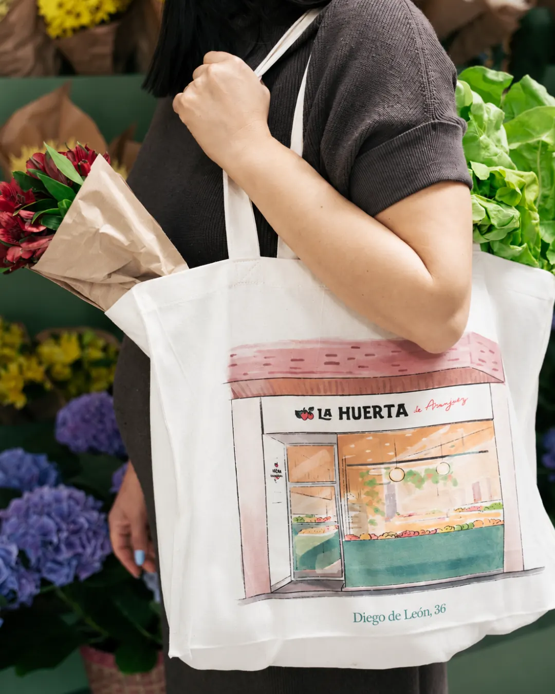 caso exito la huerta aranjuez bolsa algodon personalizada madrid