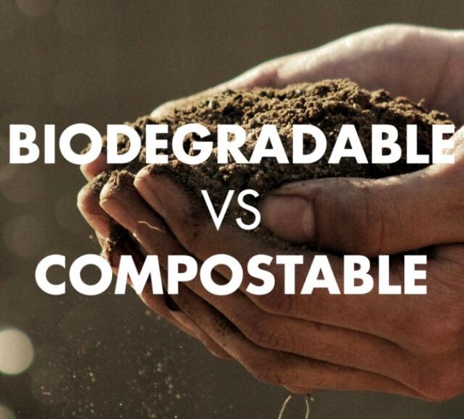 Biodegradable vs compostable