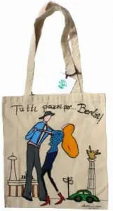 bolsa pintada a mano