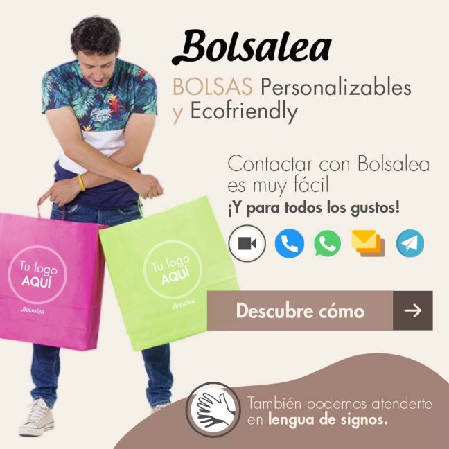 Bolsalea especialistas en la confección y personalización de embalaje ético y sostenible