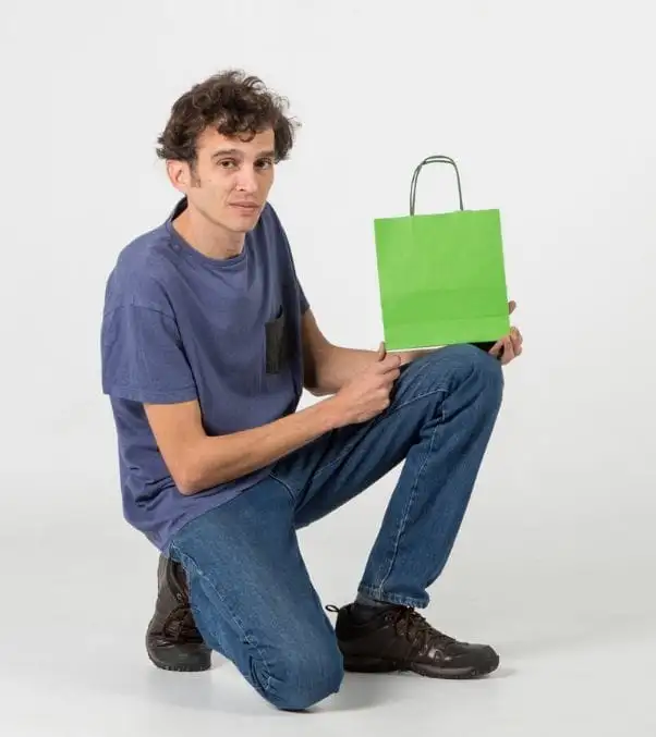 Comprar bolsas verdes