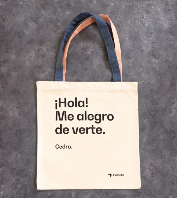 Comprar tote bag impresas con diseño de tienda