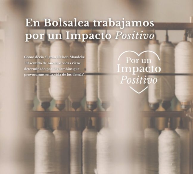 En Bolsalea trabajamos por un impacto positivo
