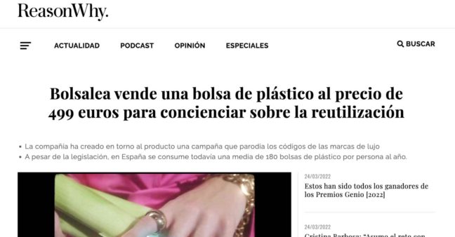 Reason why revista