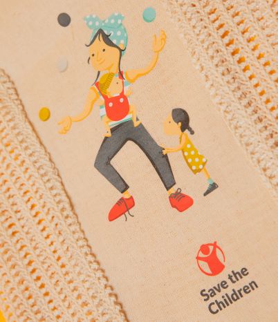 Logo impreso de Save The Children