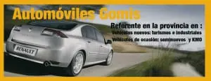 Automóviles Gomis anunciante