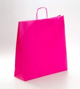 bolsas de papel color fucsia