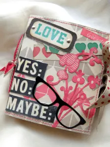 bolsas de papel convertidas en albumes