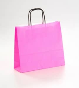 bolsas de papel color fucsia