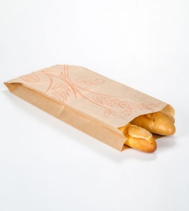 Bolsas y funda de papel para pan personalizada