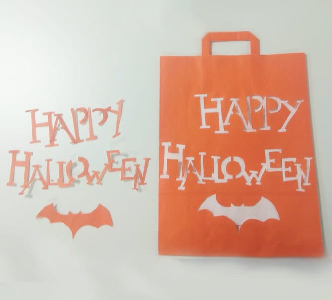 Diseño de bolsas para Halloween