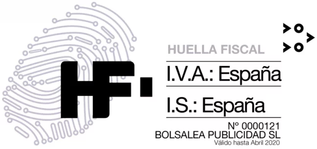¿Qué significa el sello de la Huella Fiscal?