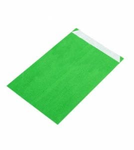 Envoltorio de papel verde