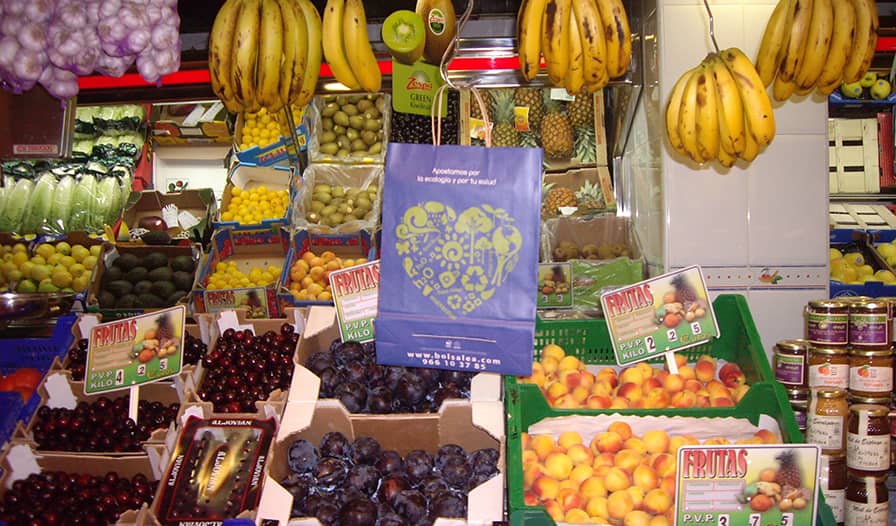Bolsas con publicidad