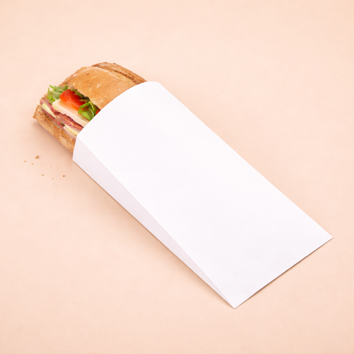 Bolsas de papel para bocadillos 10x35x4