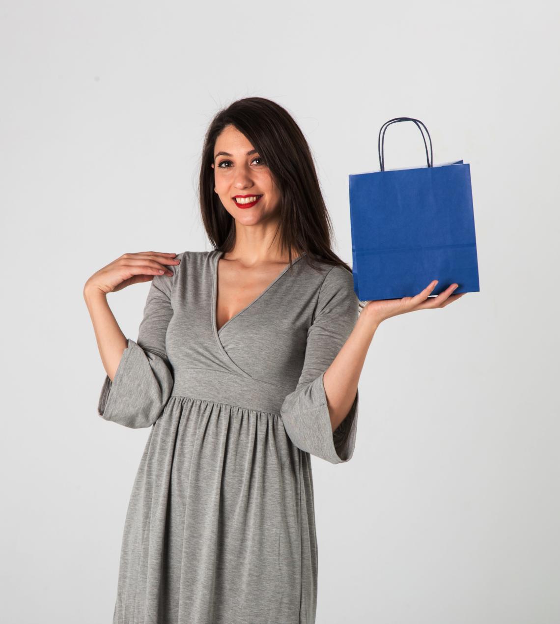 Bolsas papel 100 g 22x23x9