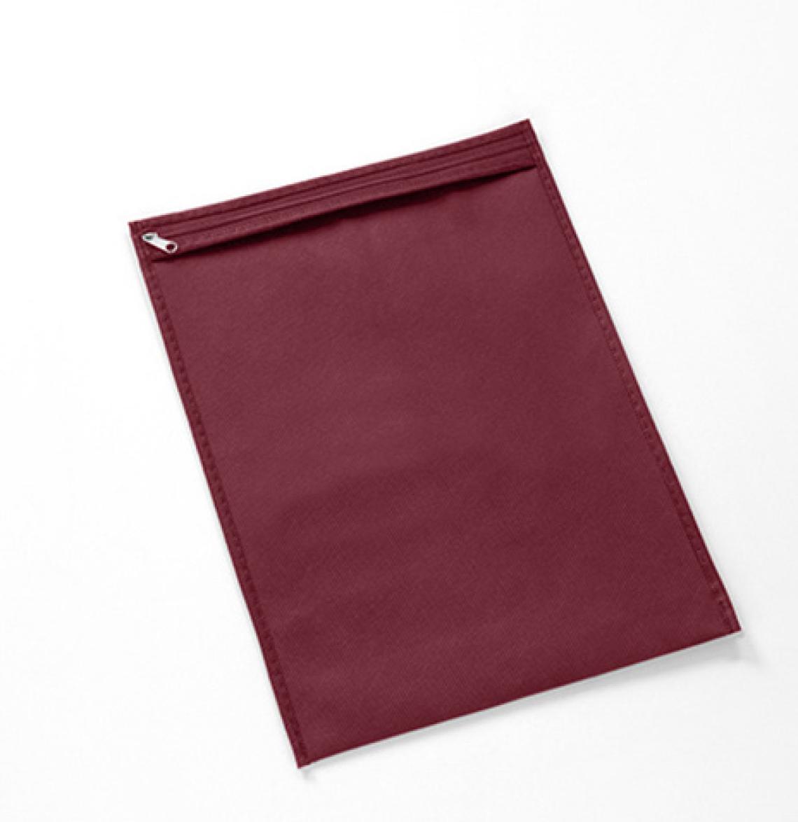 Sacos de tela reciclada grandes con cierre cremallera