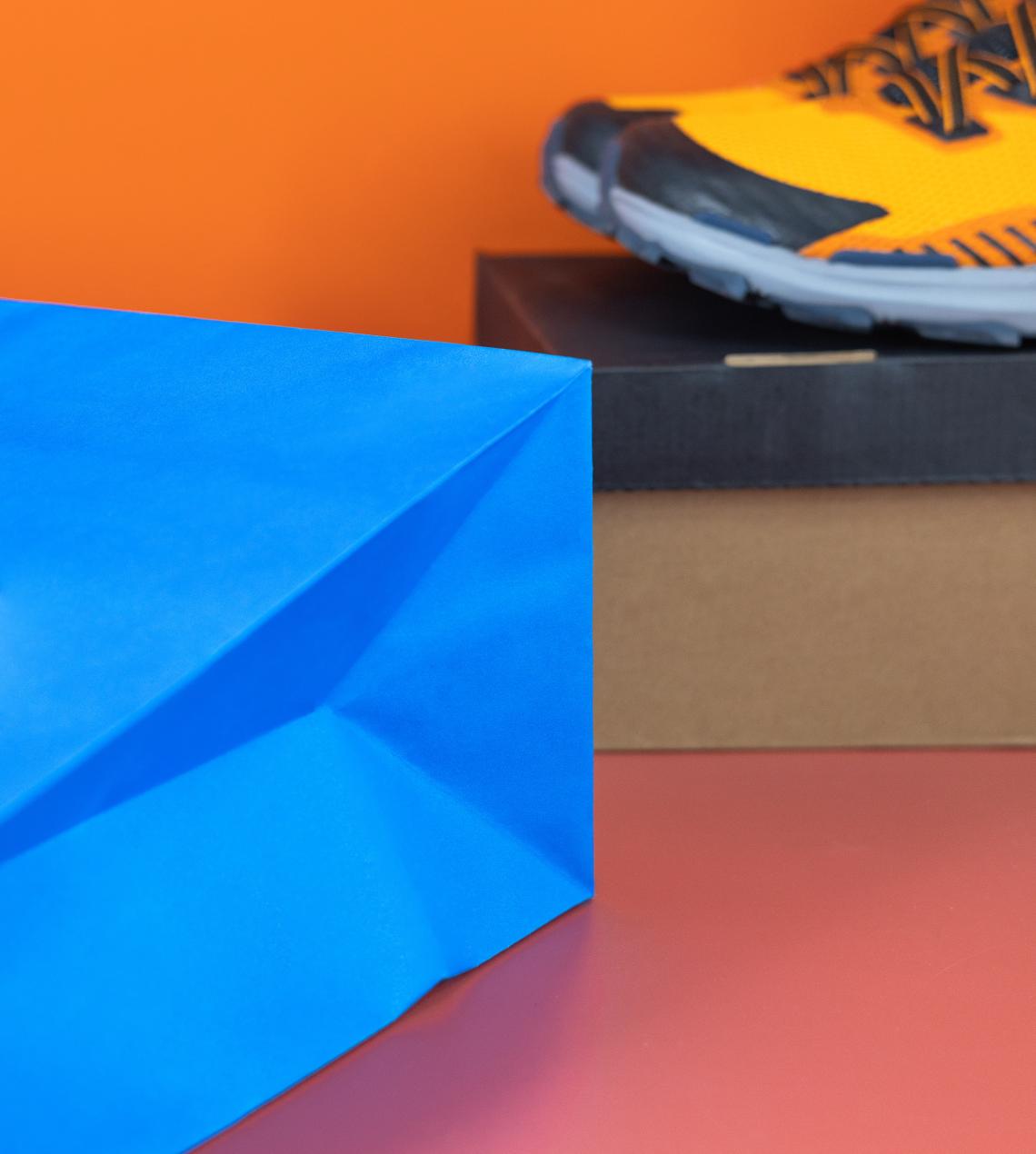 Bolsas de papel de colores 100 g 44x46x15