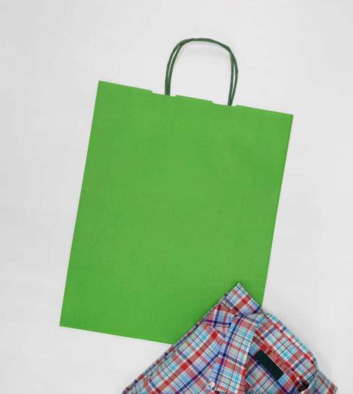 Bolsas medianas de color naranja