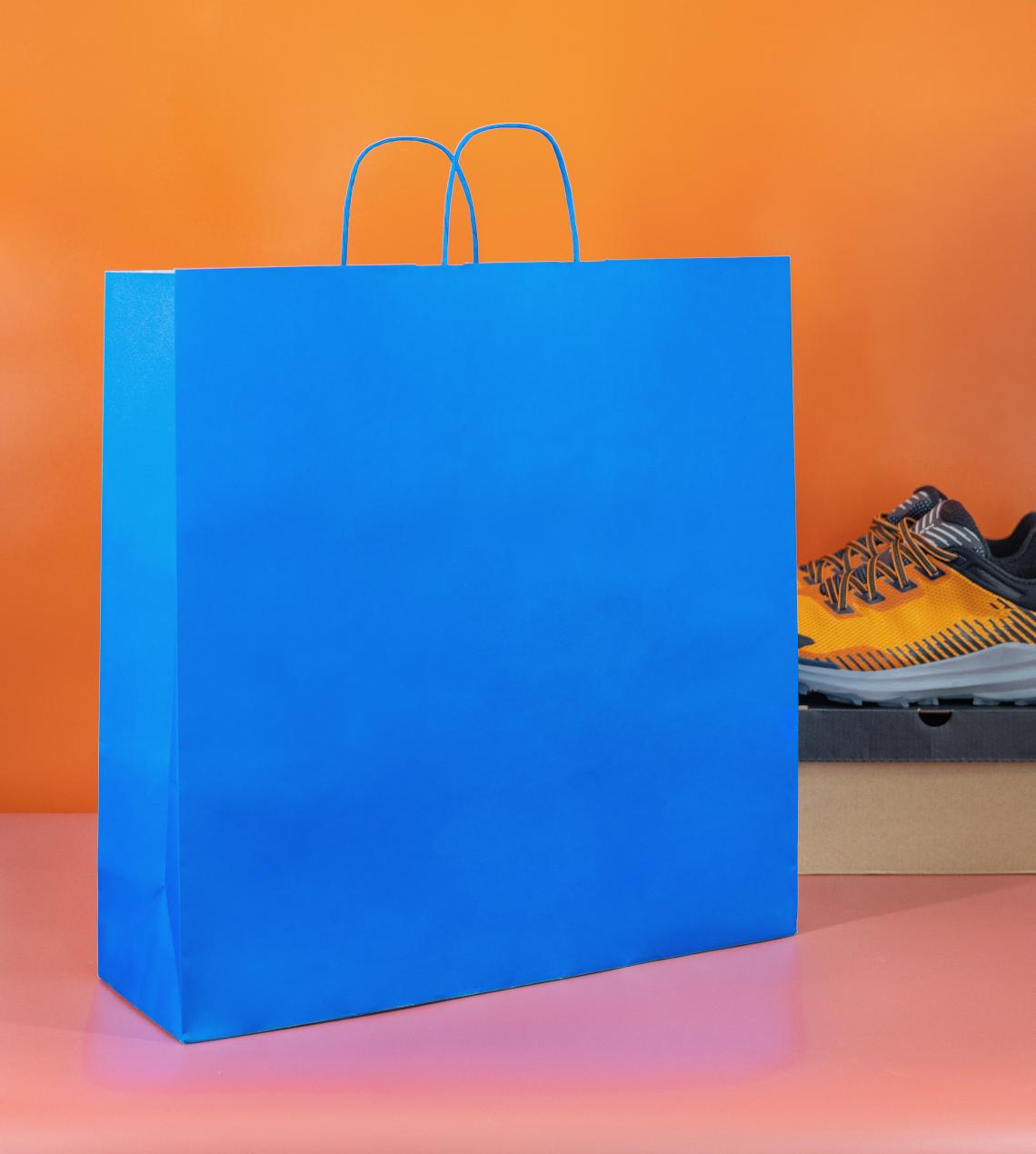 Bolsas de papel de colores 100 g 44x46x15