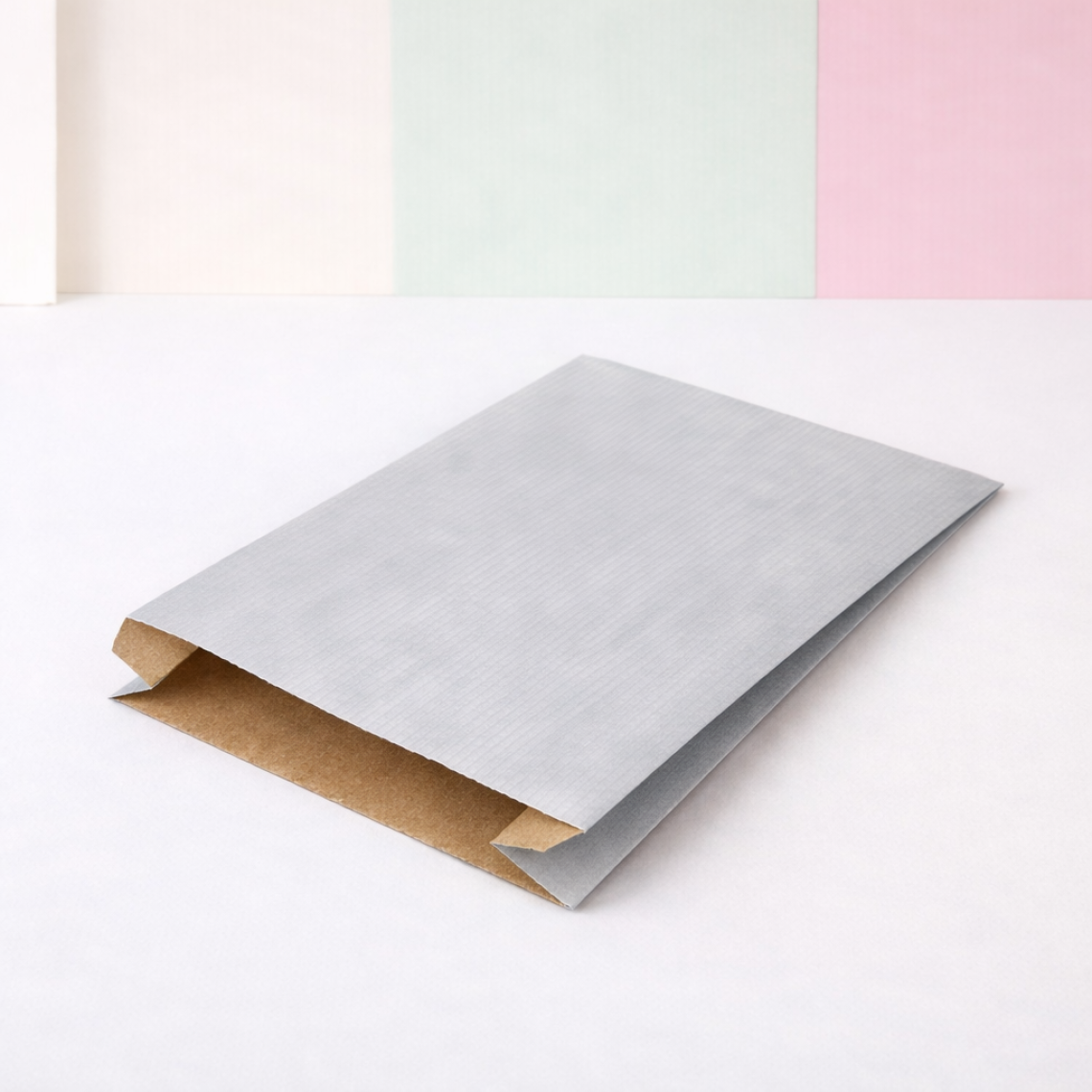 Sobres kraft 50 gr con fuelle 24x42x6