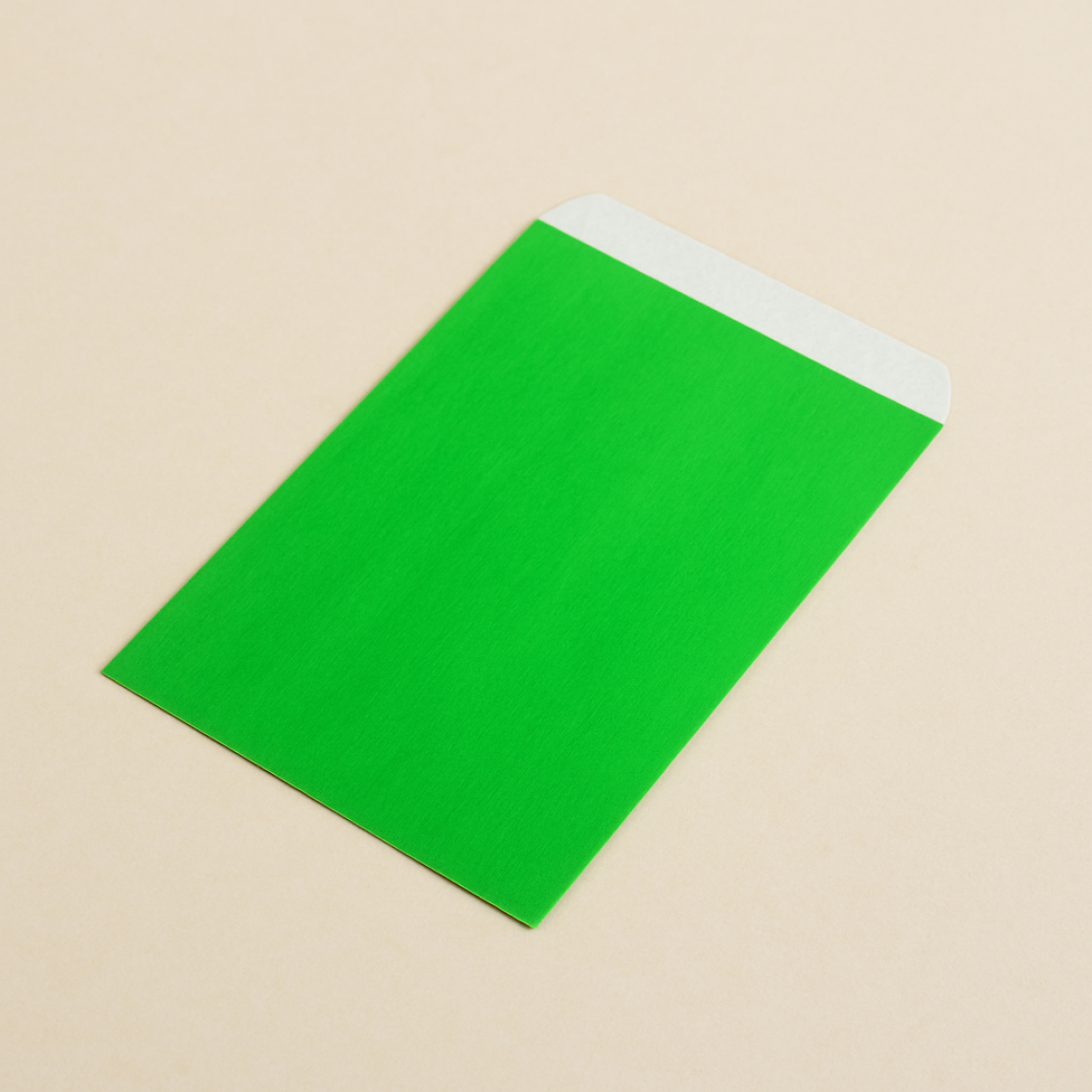 Sobres de papel verdes 16x27 medianos