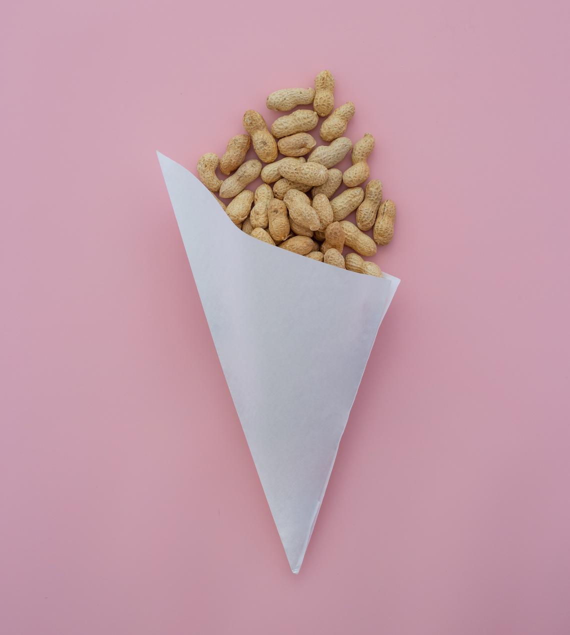 Conos de papel semiblanco 34x34 para tiendas