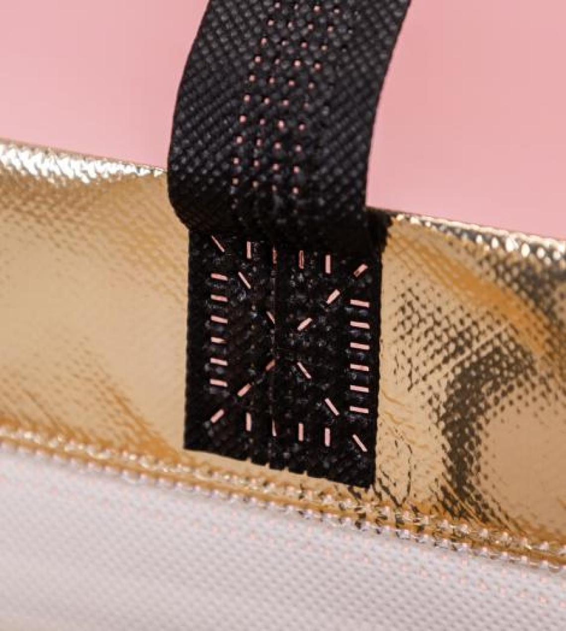 Bolsas de tela laminada oro