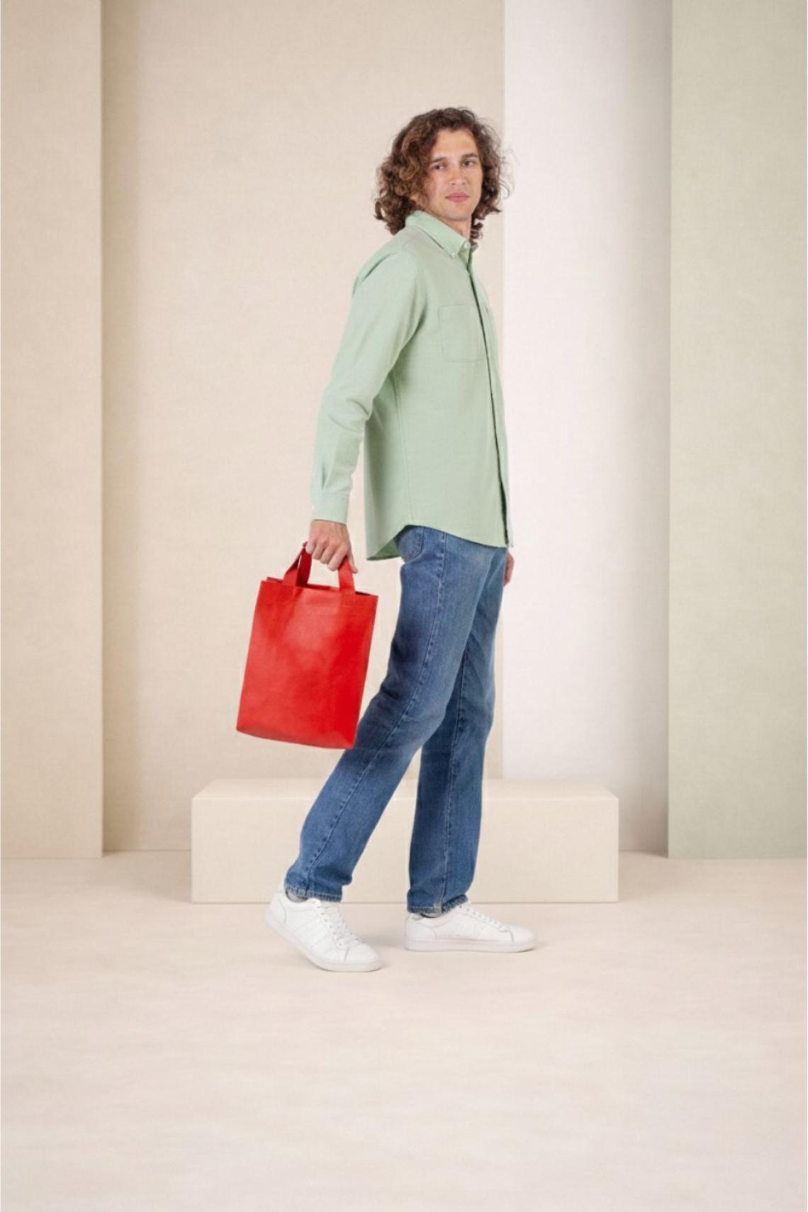 Bolsas de tela asa corta 25x30x10