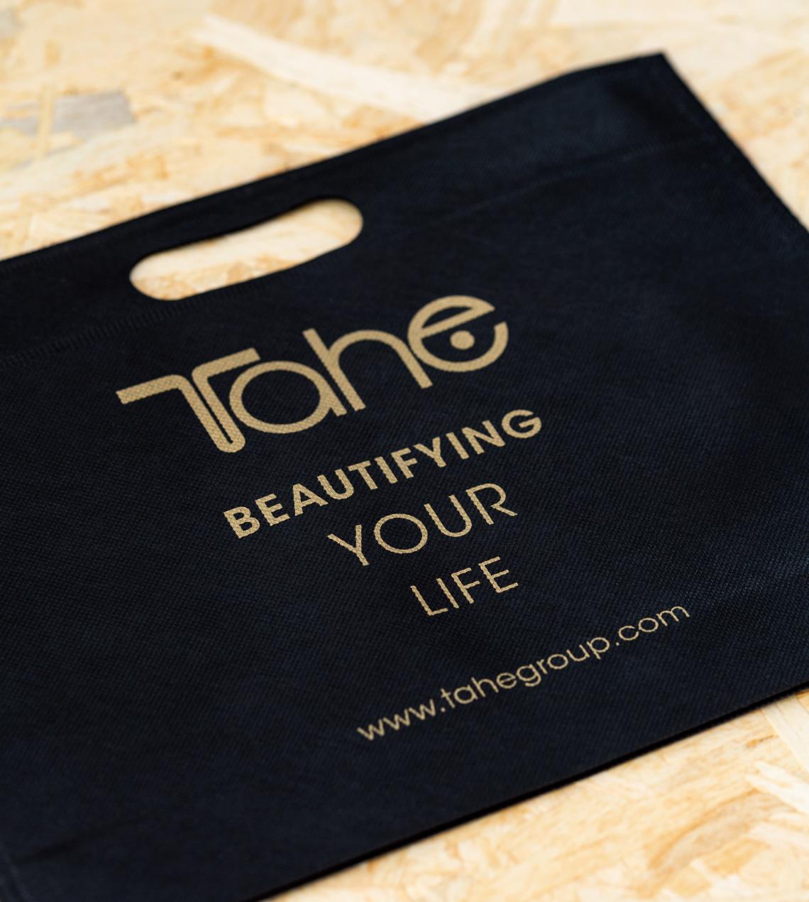 Bolsas de tela con asas en forma de troquel impresas