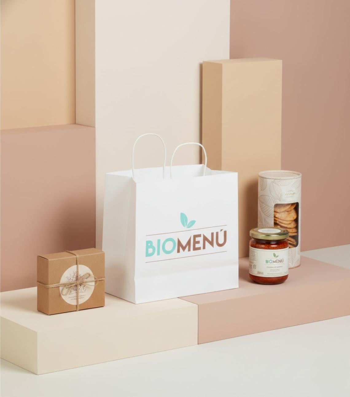 Bolsas de papel take away 30x29x18