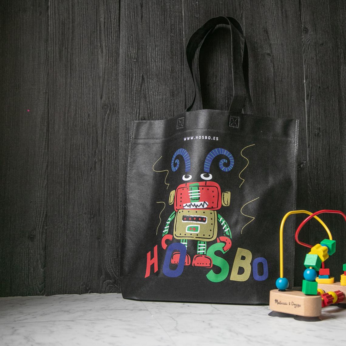 Bolsa de tela termosellada 42x40x10