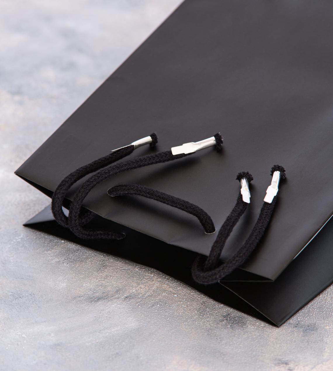 Bolsas de lujo satinadas 18x25x9