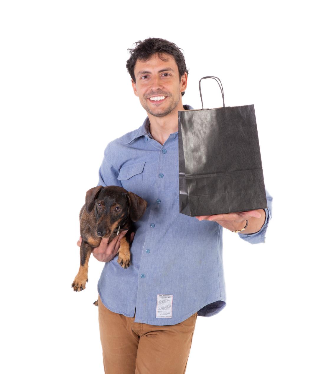 Bolsas de papel de colores 24x31x12