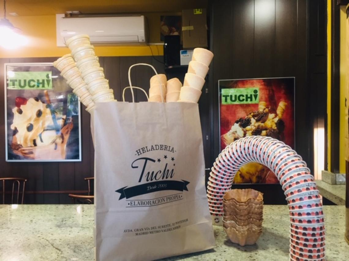 Bolsas de papel kraft impresas