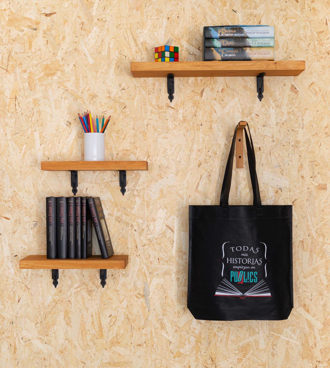 Bolsa de tela termosellada 42x40x10