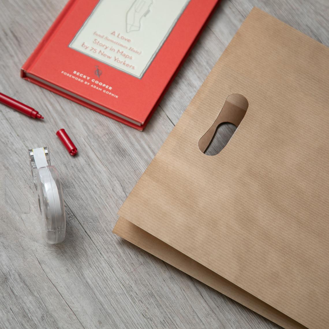 Bolsas grandes de troquel