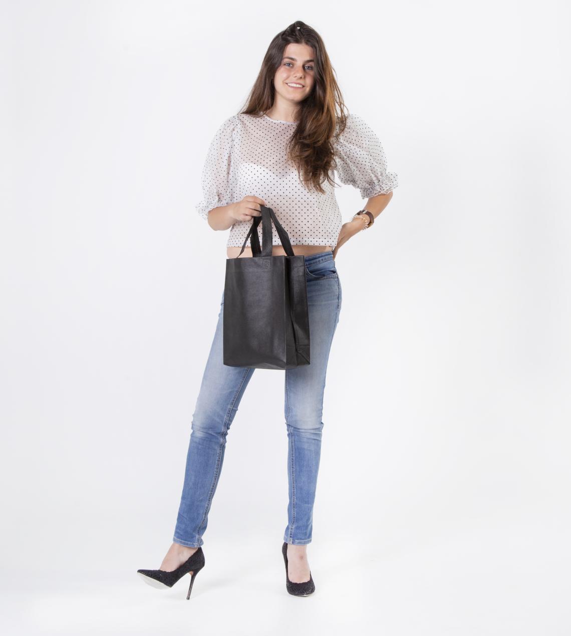 Bolsas de tela asa corta 25x30x10