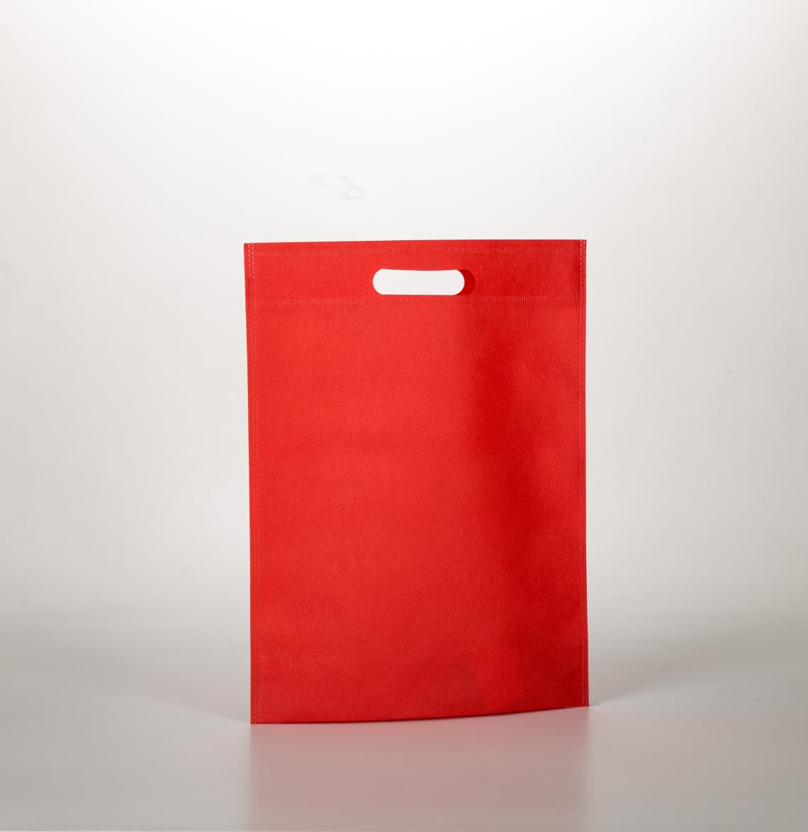 Bolsas negras con asas de troquel