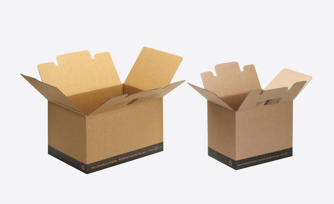 Cajas de cartón reciclado