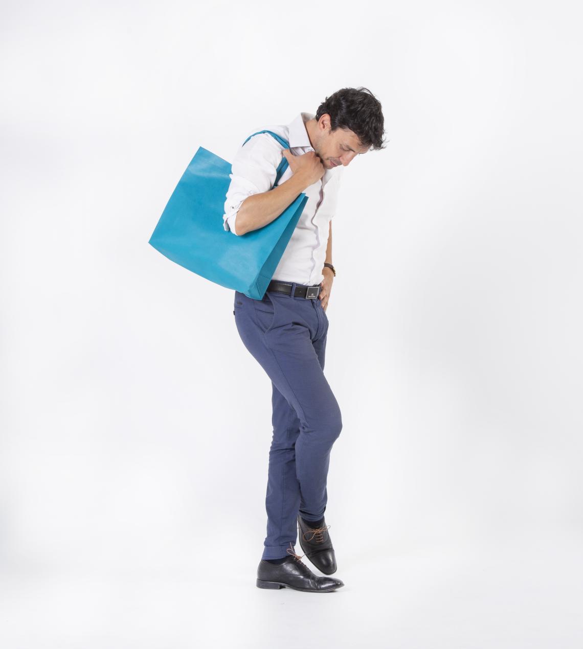 Bolsas tela asa corta 40x35x12