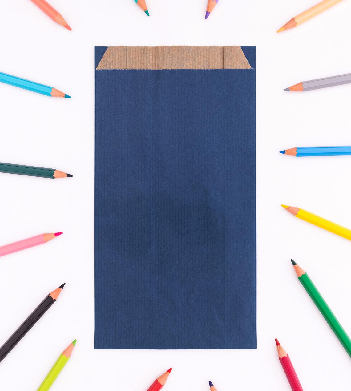 Sobres kraft 50 g con fuelle 12x24x5