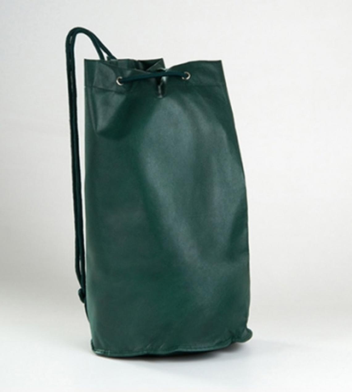 Mochila de cuerdas verde para colgar 25x45