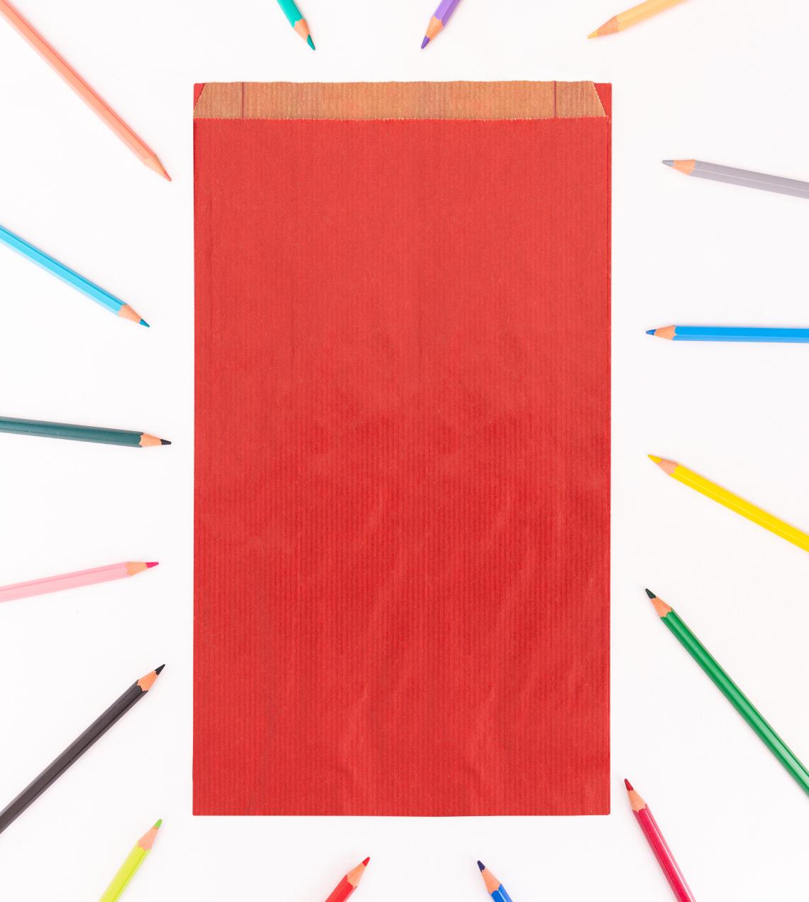 Sobres kraft 50 g con fuelle 19x35x6