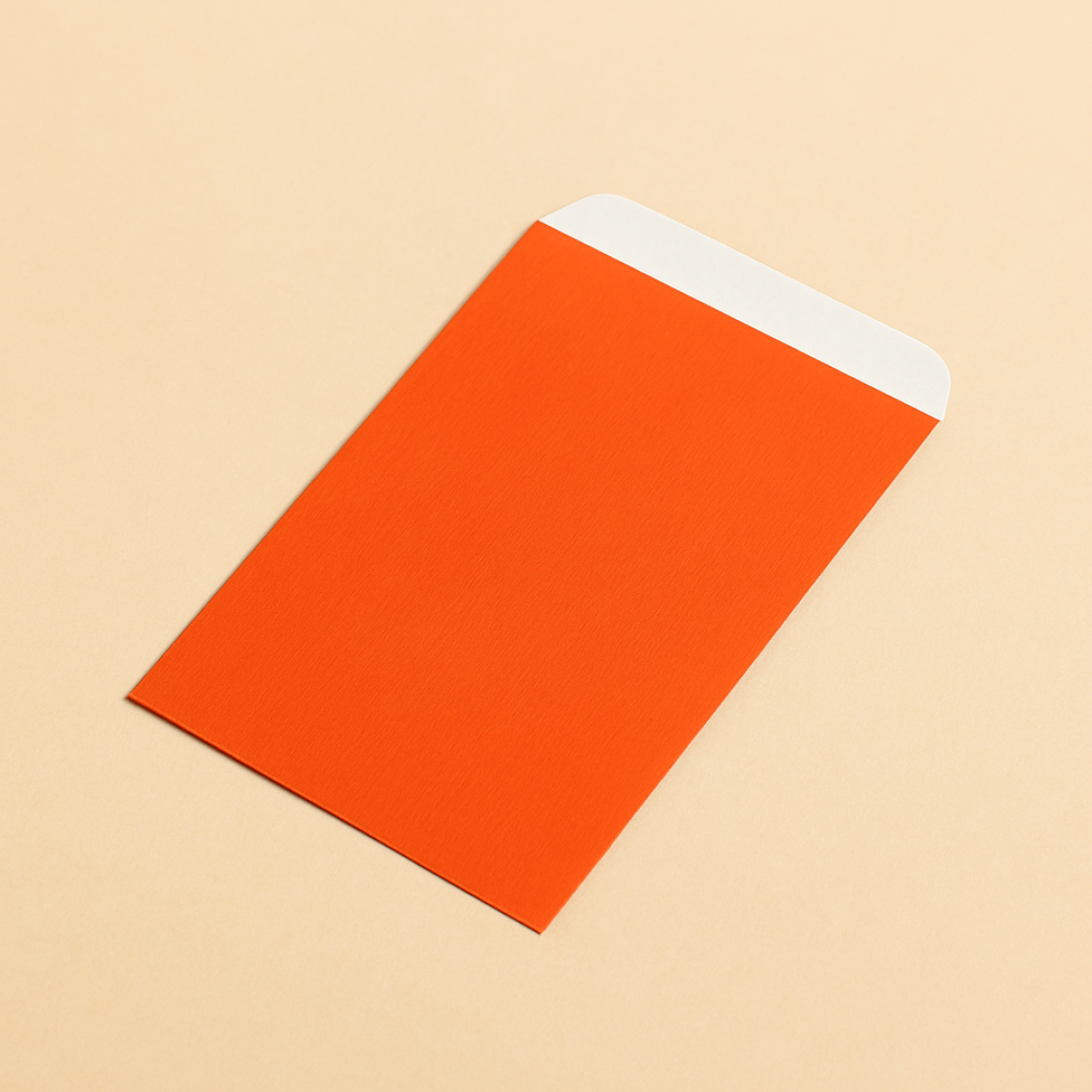 Sobres de papel de color naranja 16x27 pequeños