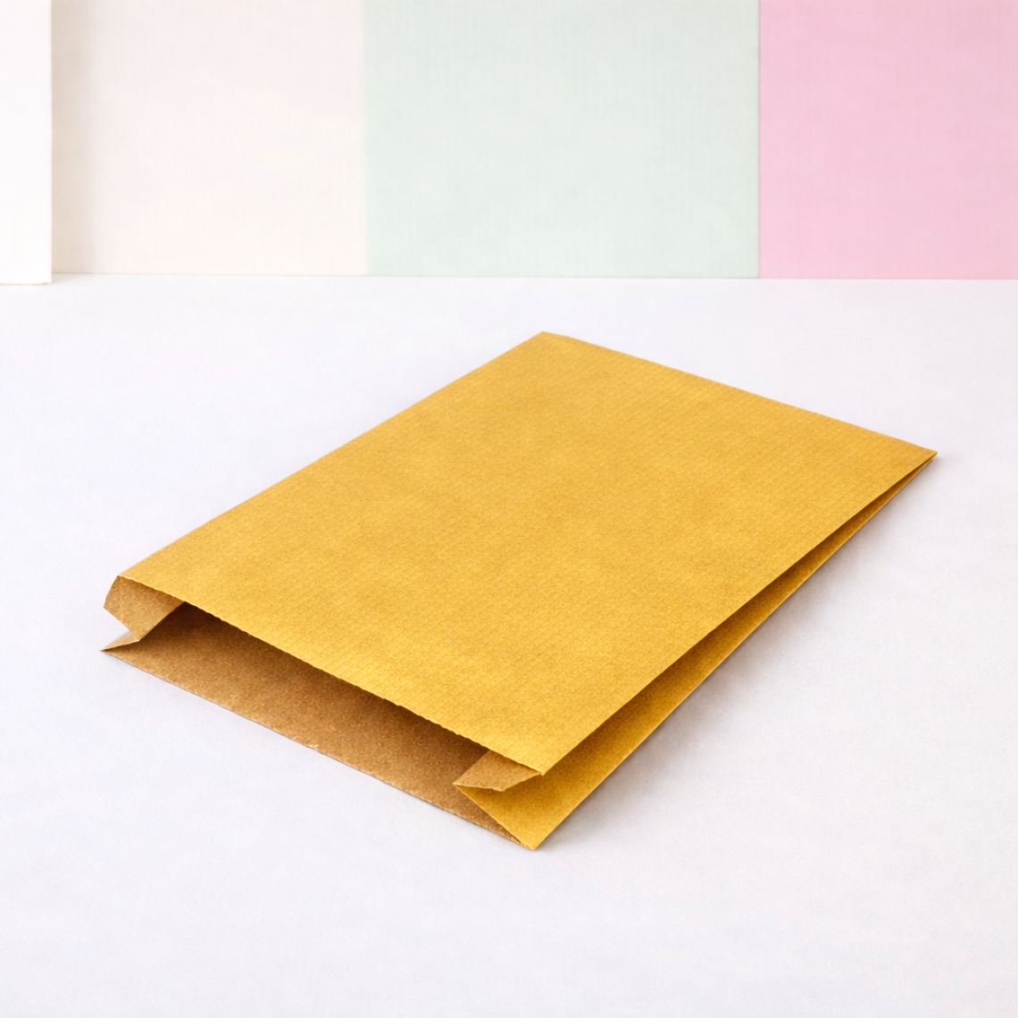 Sobres kraft 50 gr con fuelle 24x42x6