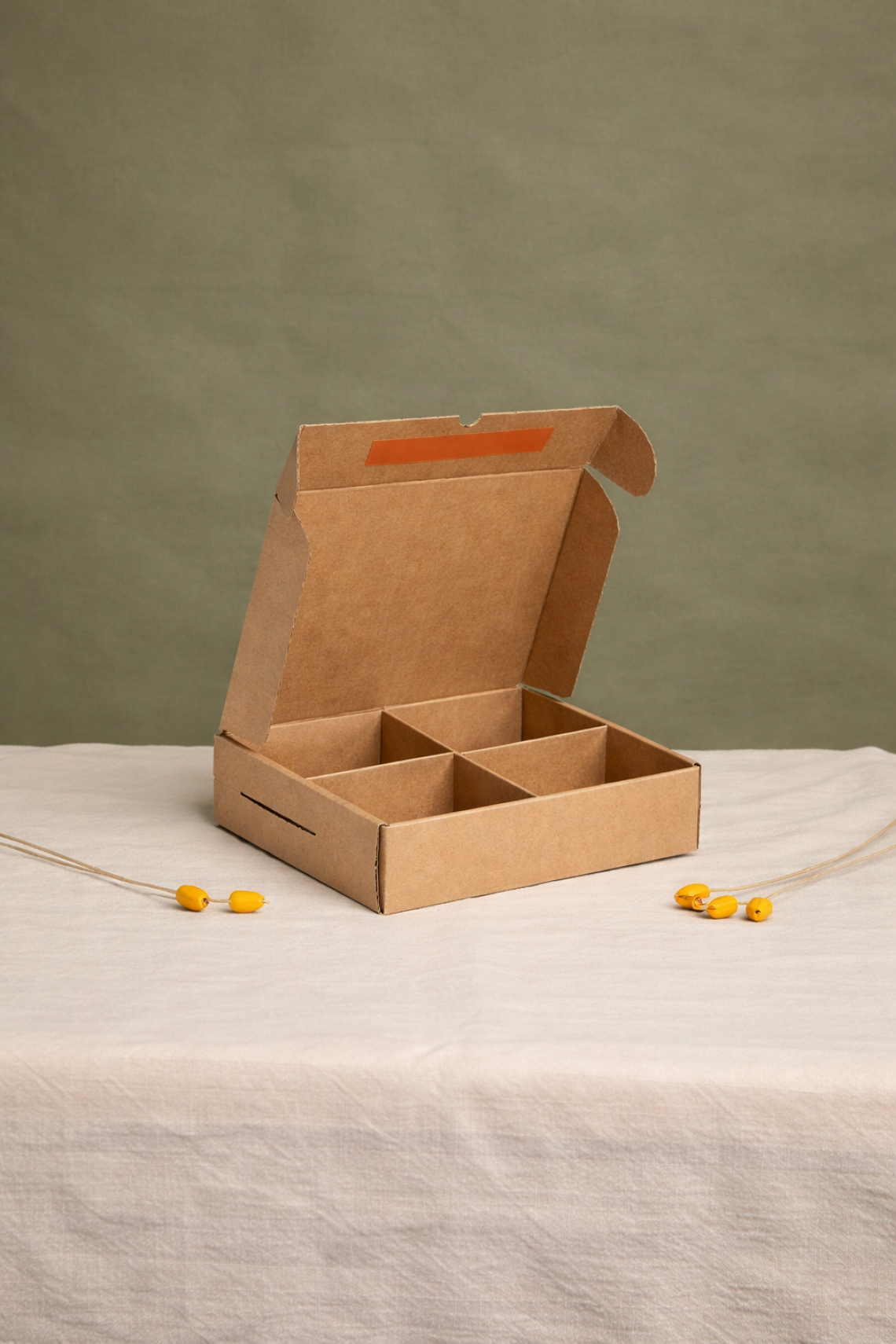 Cajas ecommerce con separadores de cartón reciclado 22x16x5 | Fabricadas por personas con discapacidad intelectual