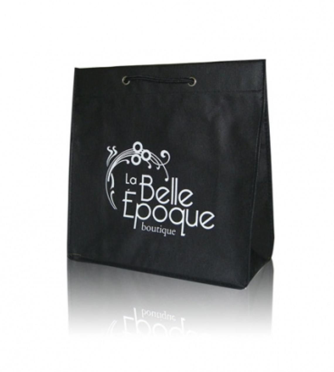 Bolsas tela asas algodón cosidas