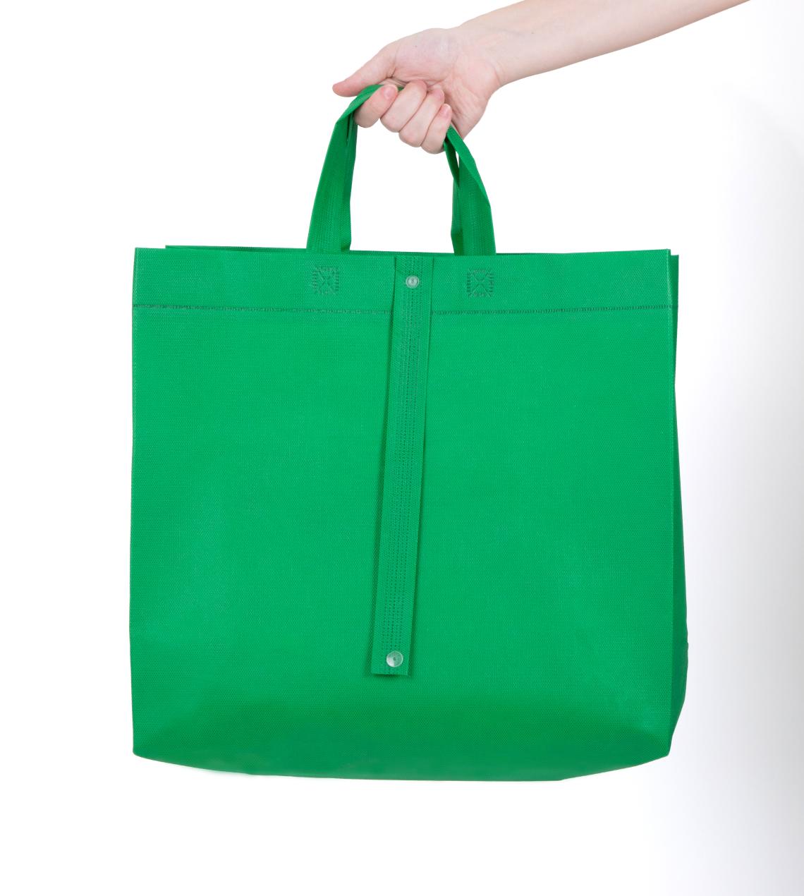 Bolsa plegable de tela 40x40x15